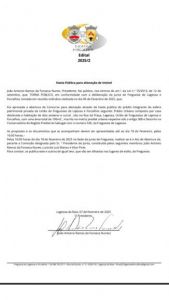 Hasta Pública para alienação de Imóvel